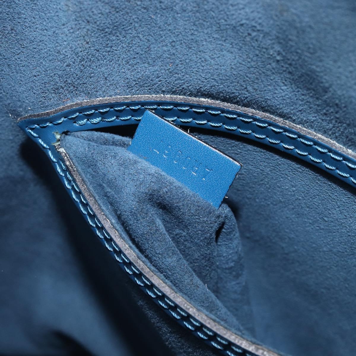 LOUIS VUITTON Epi Alma Hand Bag Toledo Blue M52145 LV Auth 208671A