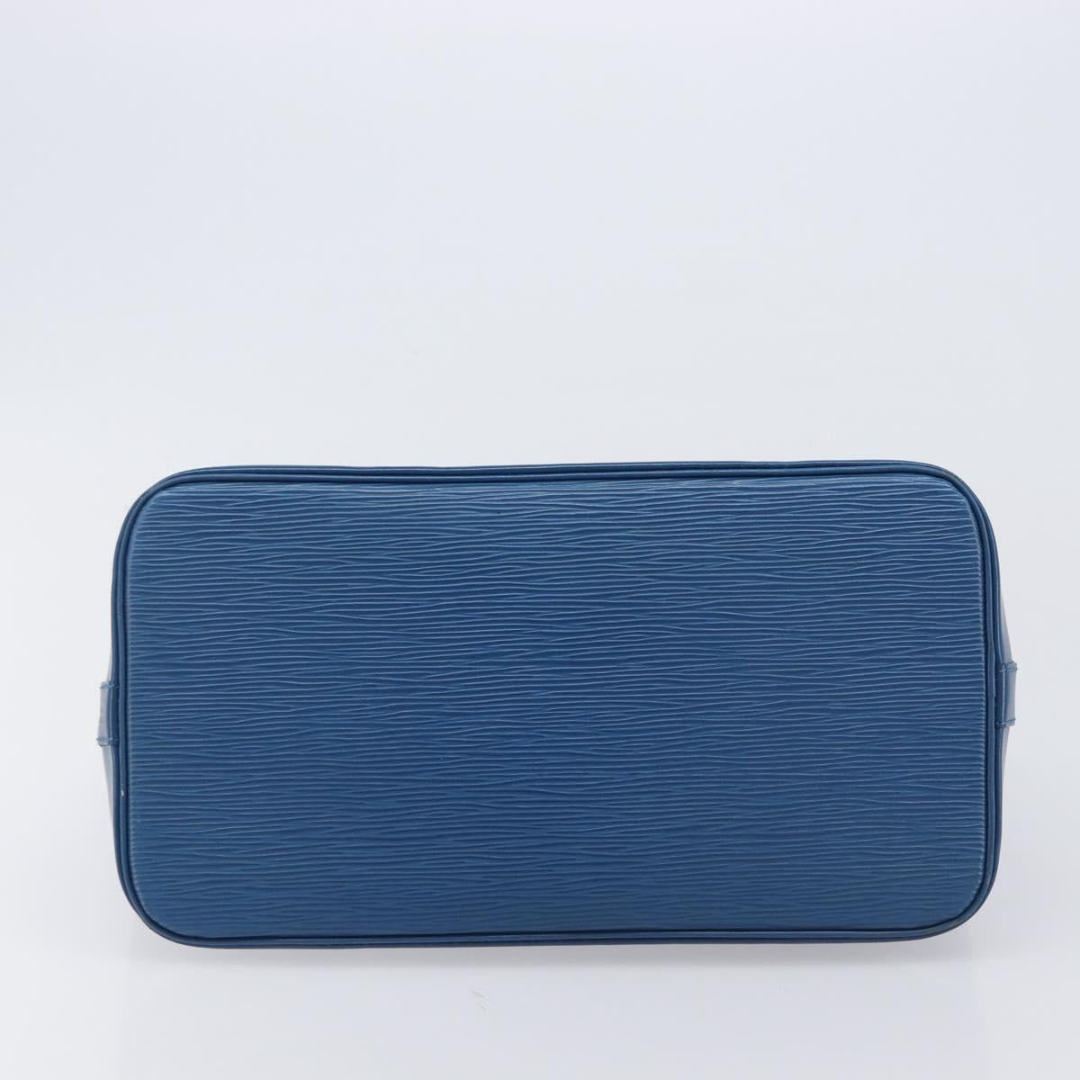 LOUIS VUITTON Epi Alma Hand Bag Toledo Blue M52145 LV Auth 208671A