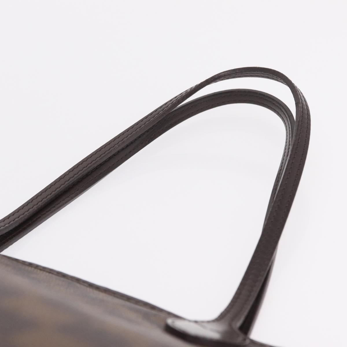 LOUIS VUITTON Damier Ebene Neverfull GM Tote Bag N51106 LV Auth 208682V