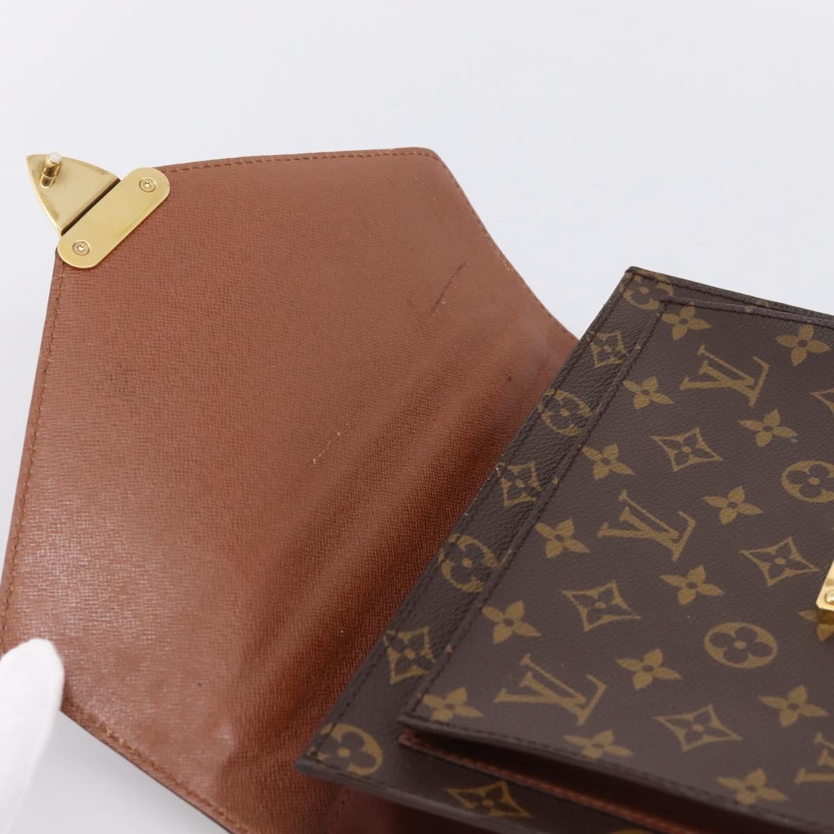 LOUIS VUITTON Monogram Monceau 26 Hand Bag M51187 LV Auth 208685