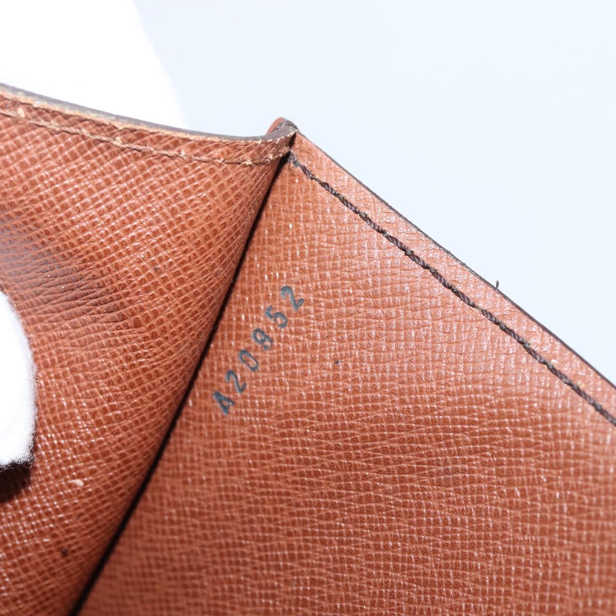 LOUIS VUITTON Monogram Monceau 26 Hand Bag M51187 LV Auth 208685