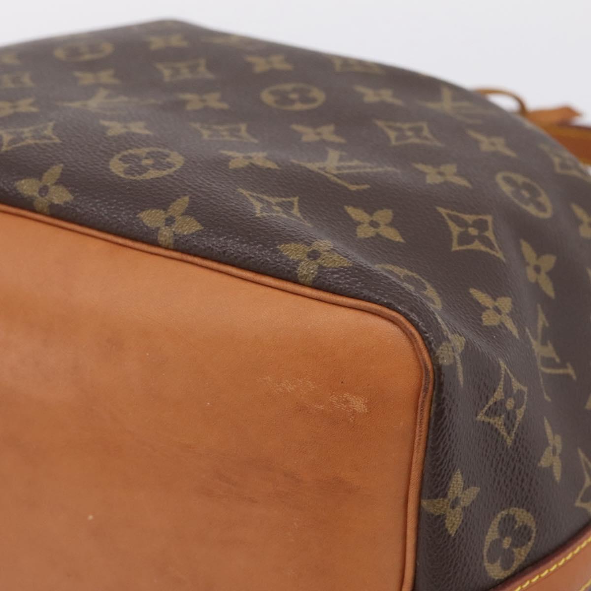 LOUIS VUITTON Monogram Petit Noe Shoulder Bag M42226 LV Auth 208703V