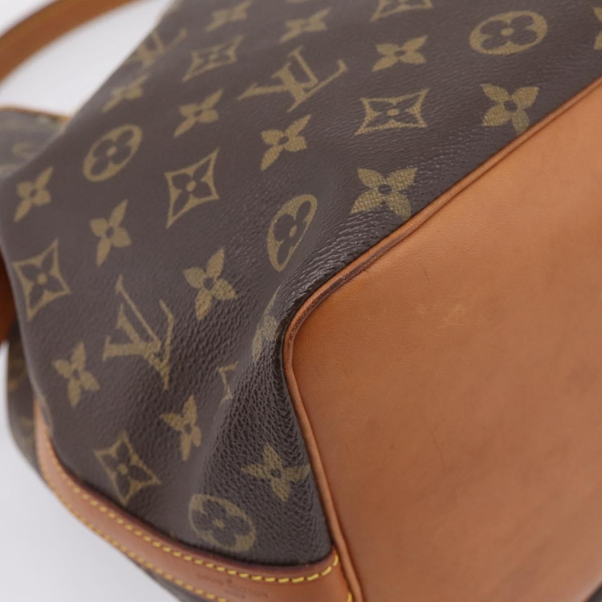 LOUIS VUITTON Monogram Petit Noe Shoulder Bag M42226 LV Auth 208703V