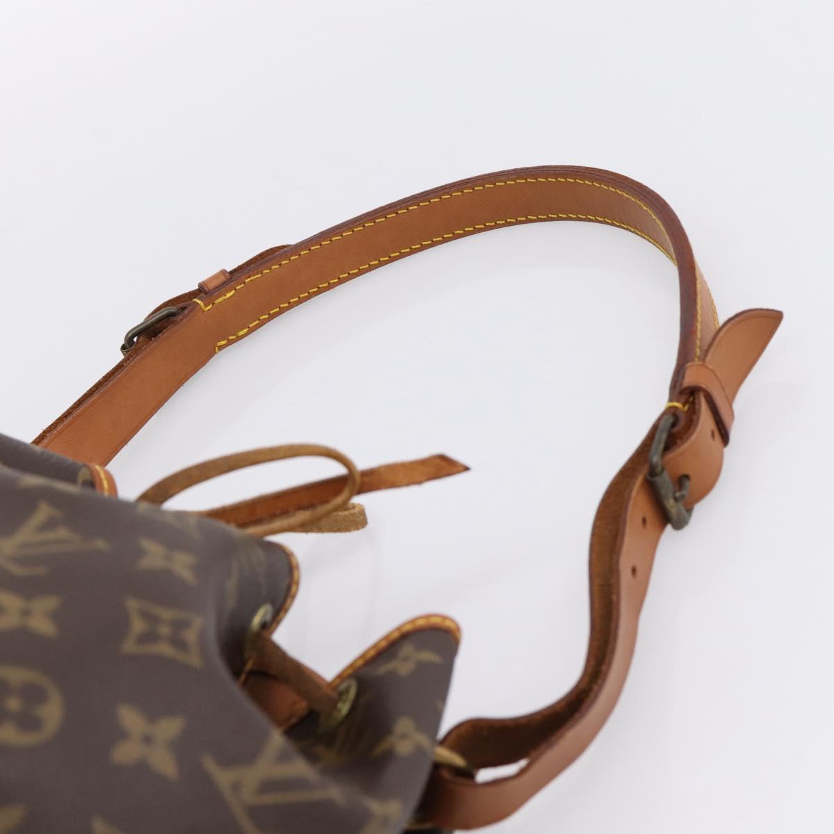 LOUIS VUITTON Monogram Petit Noe Shoulder Bag M42226 LV Auth 208703V