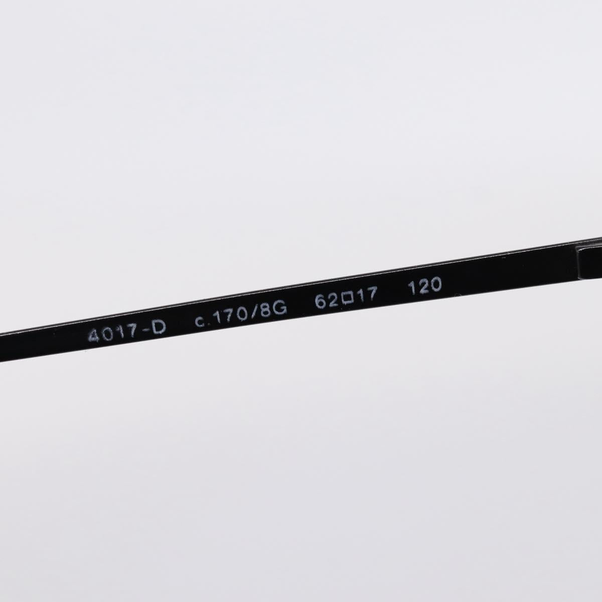 CHANEL Rimless Sunglasses plastic Black CC Auth 208714M