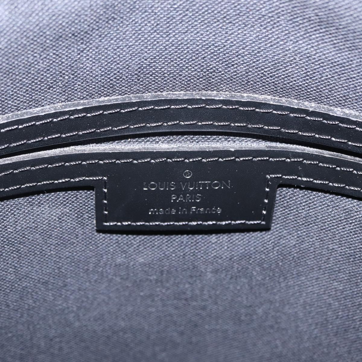 LOUIS VUITTON Damier Graphite Tadao Shoulder Bag 2way N51192 LV Auth 208724V