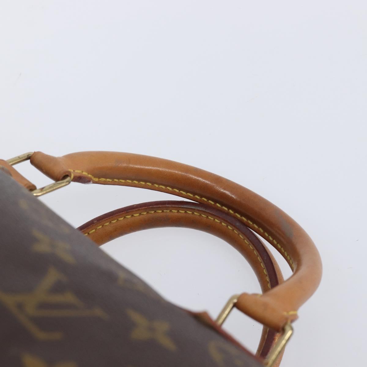 LOUIS VUITTON Monogram Speedy 35 Hand Bag M41524 LV Auth 208727
