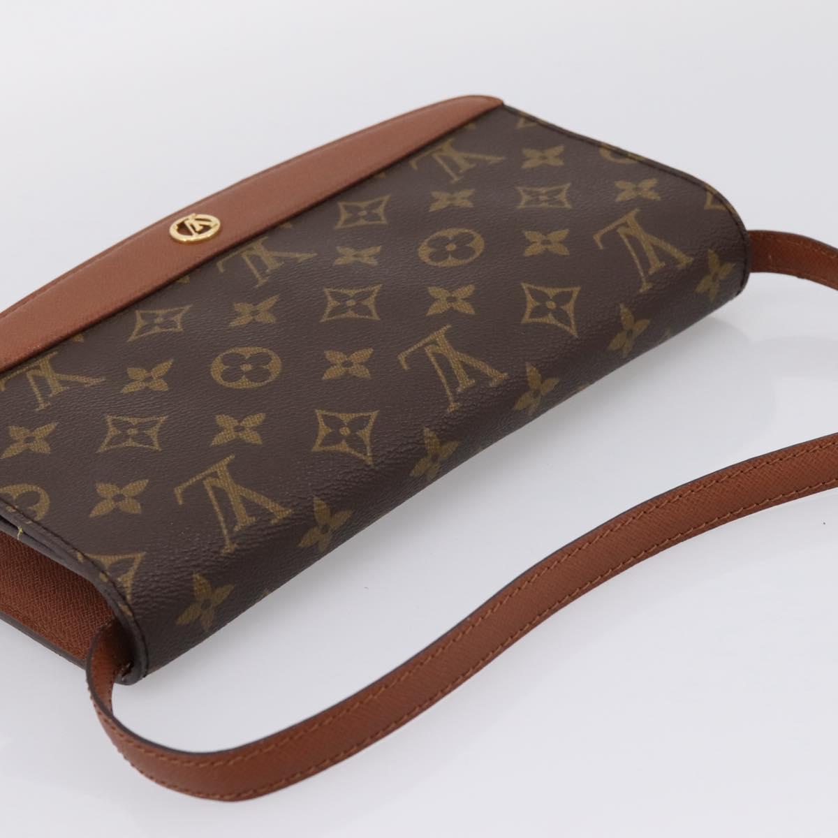 LOUIS VUITTON Monogram Bordeaux 24 Shoulder Bag M51798 LV Auth 208738V