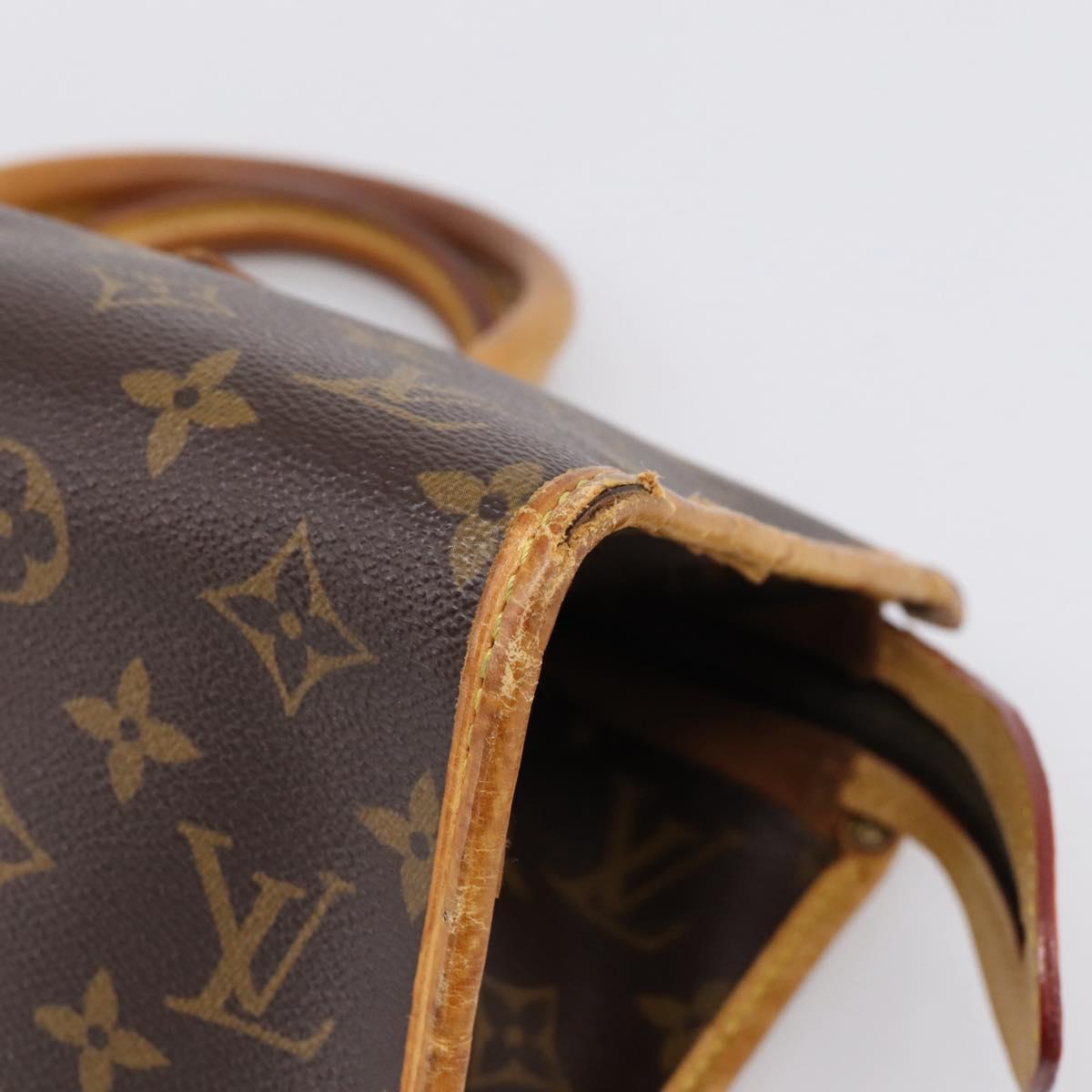 LOUIS VUITTON Monogram Popincourt Hand Bag M40009 LV Auth 208745