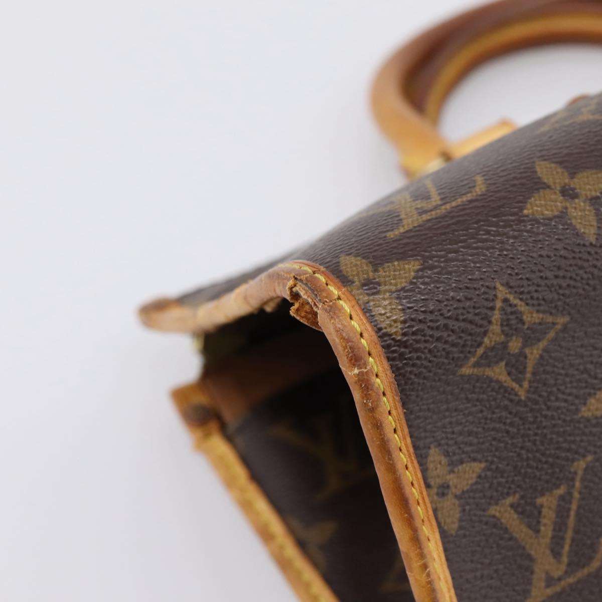 LOUIS VUITTON Monogram Popincourt Hand Bag M40009 LV Auth 208745