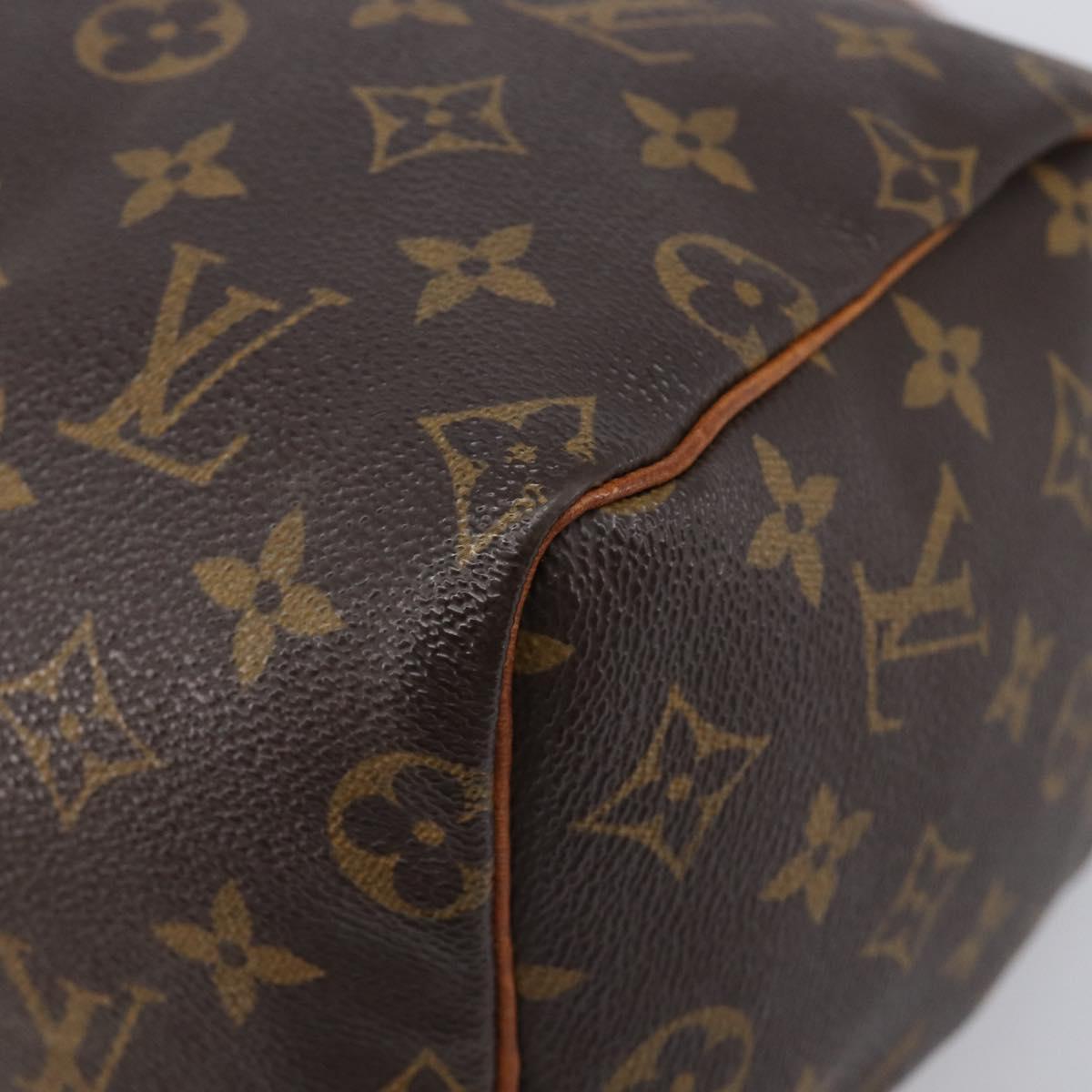 LOUIS VUITTON Monogram Speedy 25 Hand Bag M41528 LV Auth 208751A