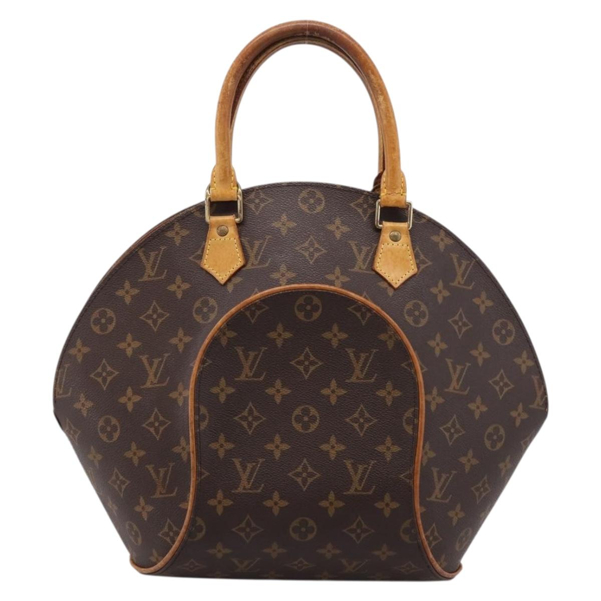 LOUIS VUITTON Monogram Ellipse MM Hand Bag M51126 LV Auth 208755