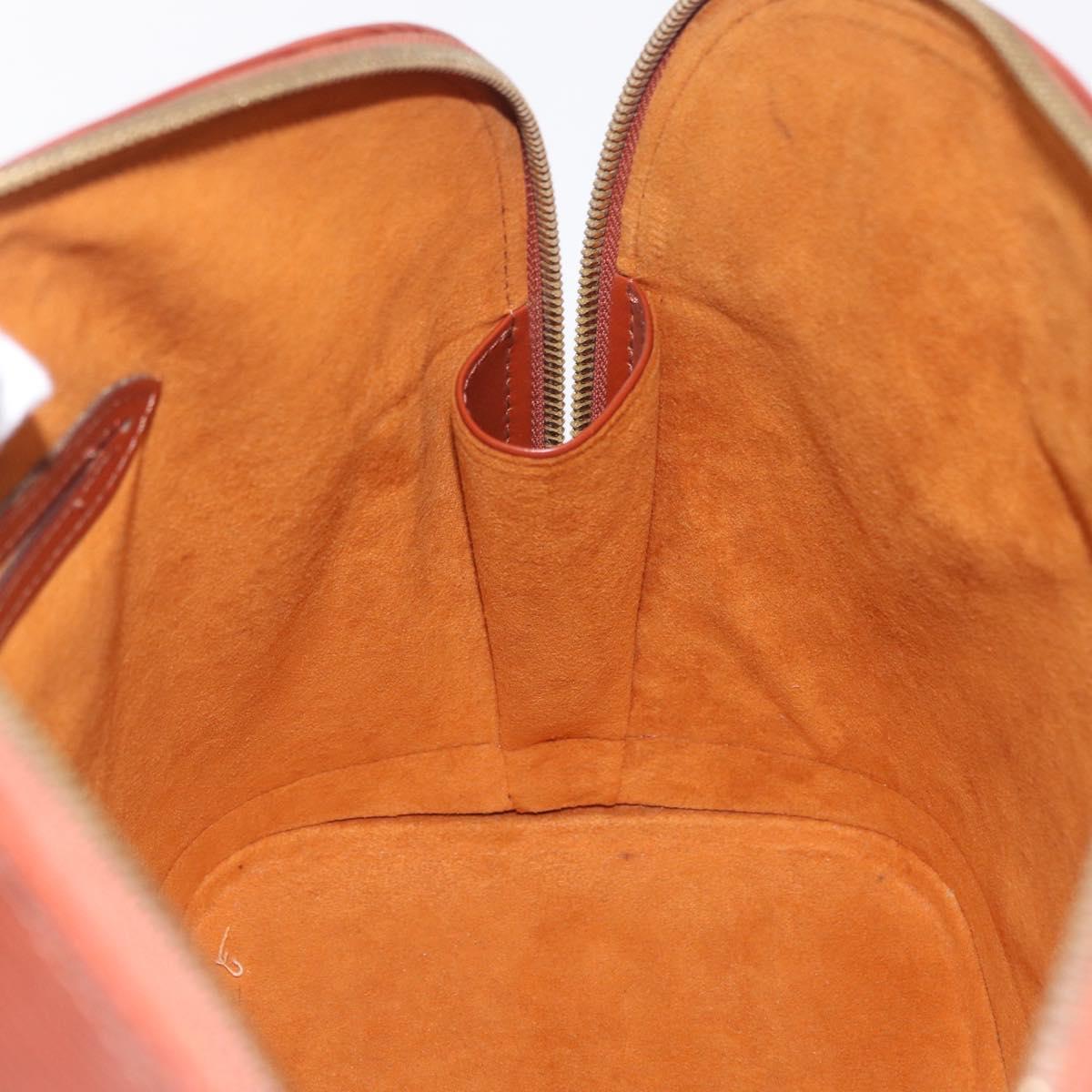 LOUIS VUITTON Epi Alma Hand Bag Brown M52143 LV Auth 208758V
