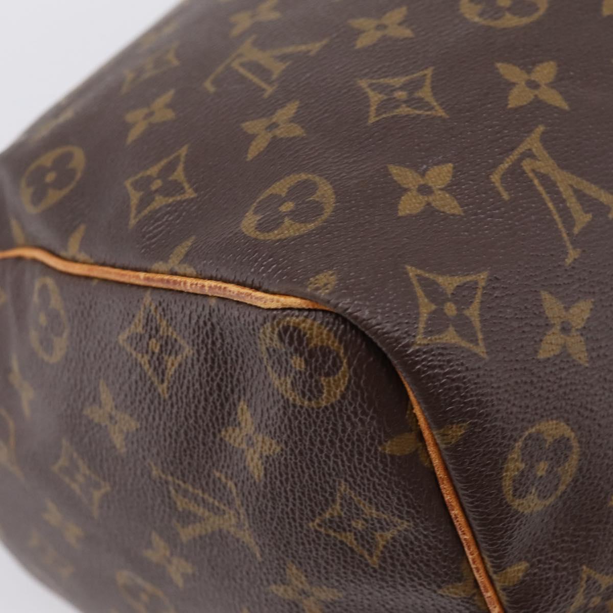 LOUIS VUITTON Monogram Speedy 35 Hand Bag M41524 LV Auth 208760