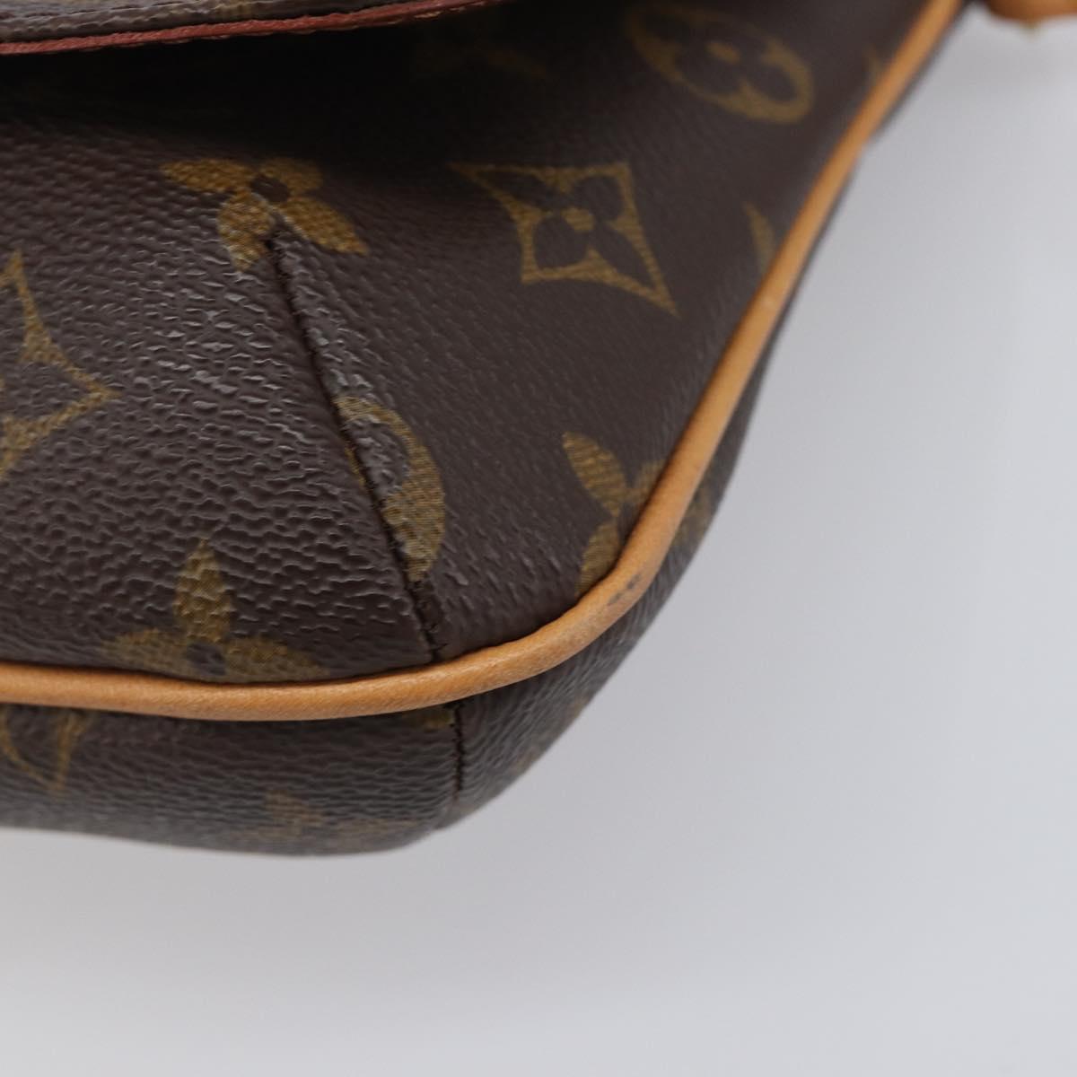 LOUIS VUITTON Monogram Musette Tango Short Strap Bag M51257 LV Auth 208765V