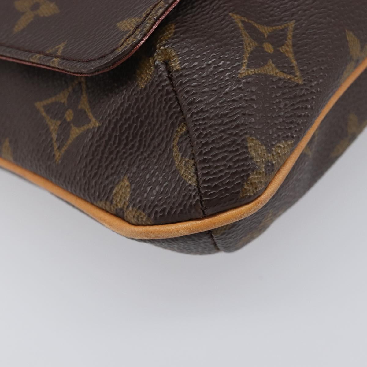 LOUIS VUITTON Monogram Musette Tango Short Strap Bag M51257 LV Auth 208765V