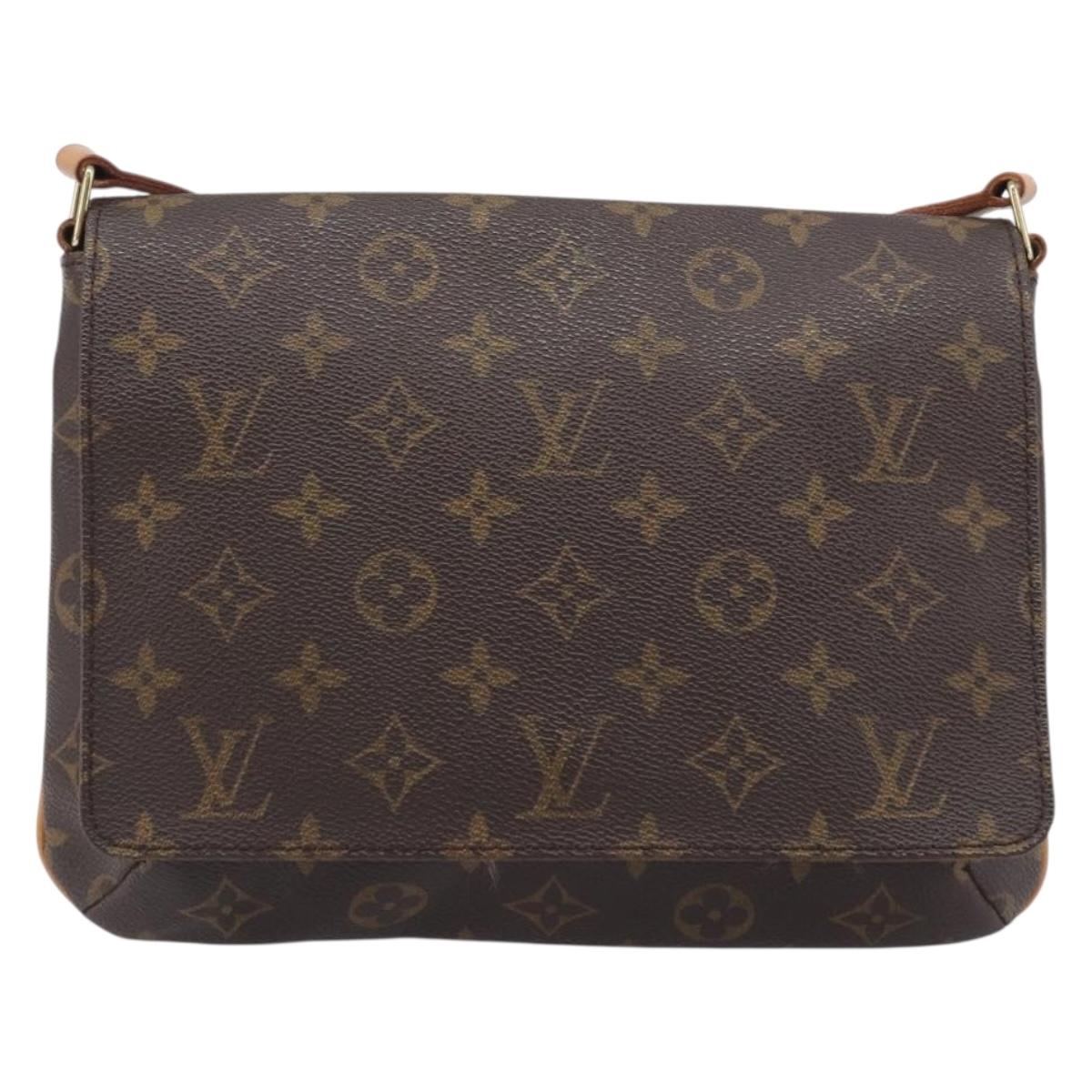 LOUIS VUITTON Monogram Musette Tango Short Strap Bag M51257 LV Auth 208765V