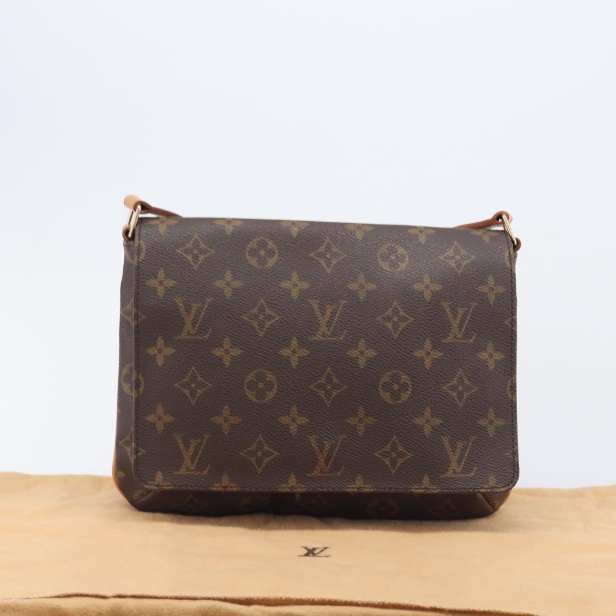 LOUIS VUITTON Monogram Musette Tango Short Strap Bag M51257 LV Auth 208765V