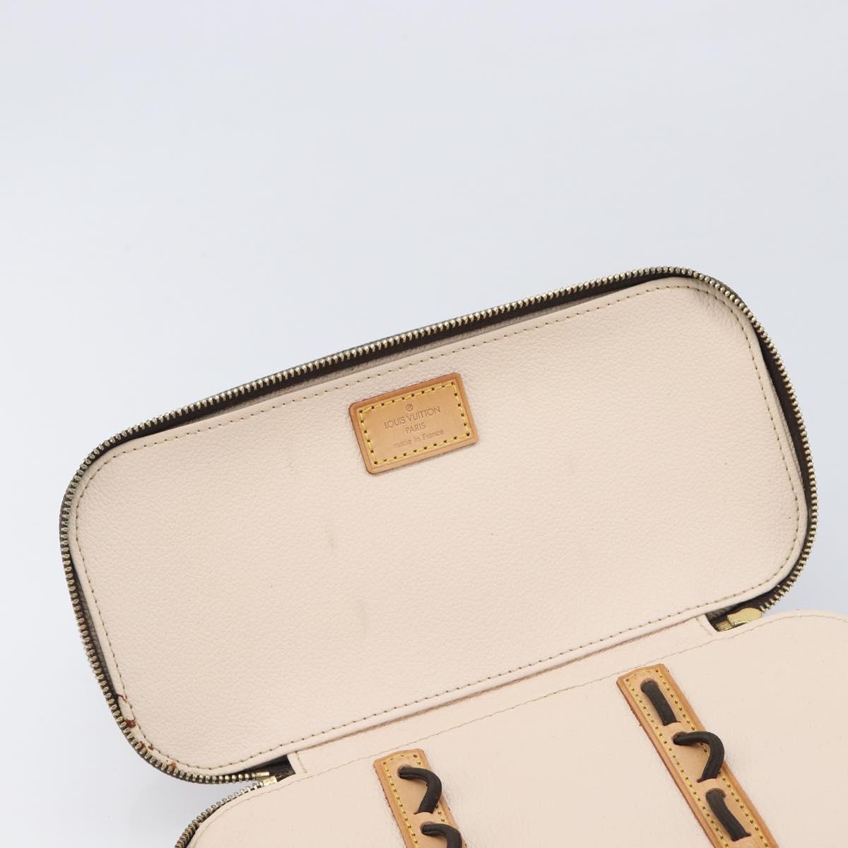 LOUIS VUITTON Monogram Trousse Brush MG Cosmetic Pouch M47505 LV Auth 208767