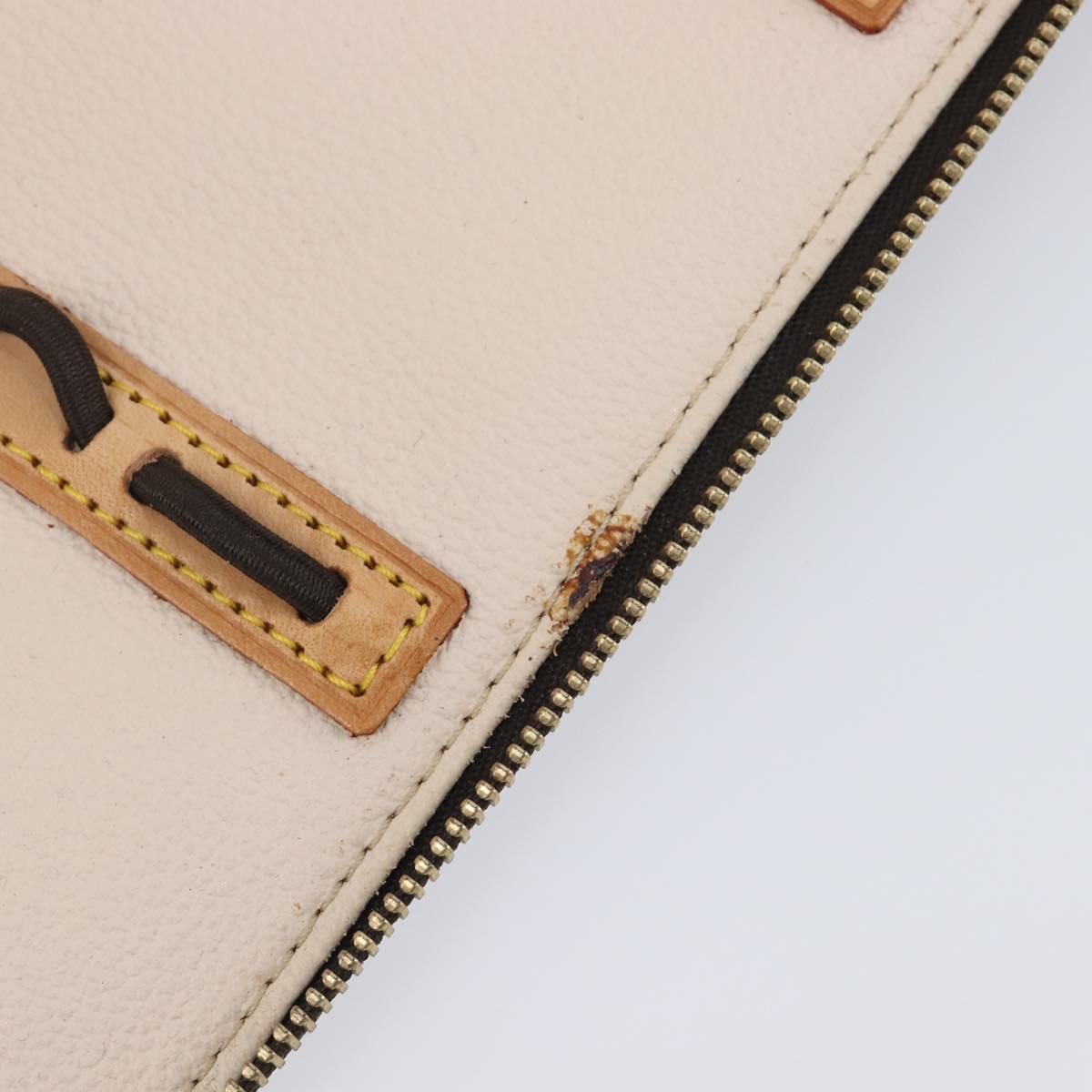 LOUIS VUITTON Monogram Trousse Brush MG Cosmetic Pouch M47505 LV Auth 208767