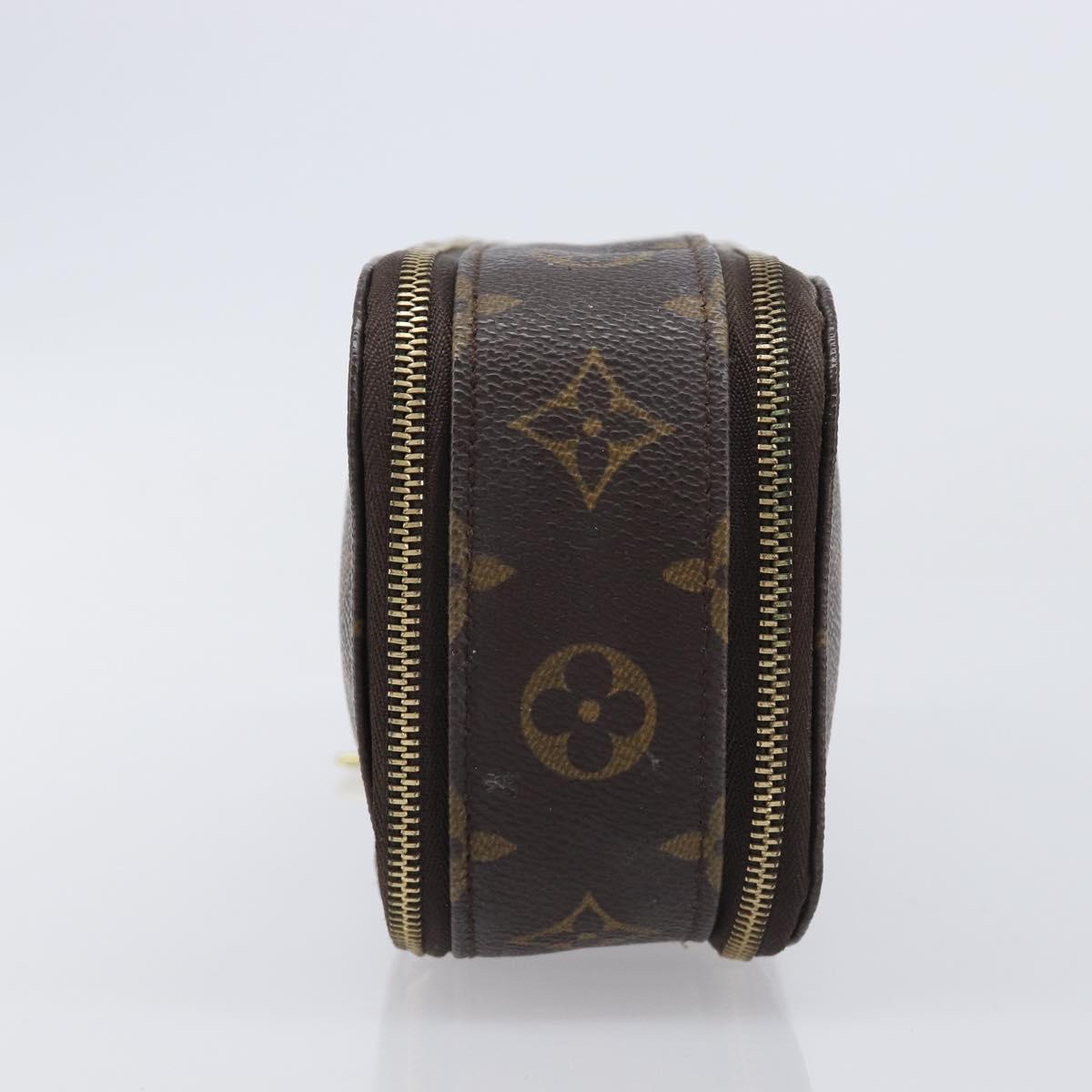 LOUIS VUITTON Monogram Trousse Brush MG Cosmetic Pouch M47505 LV Auth 208767