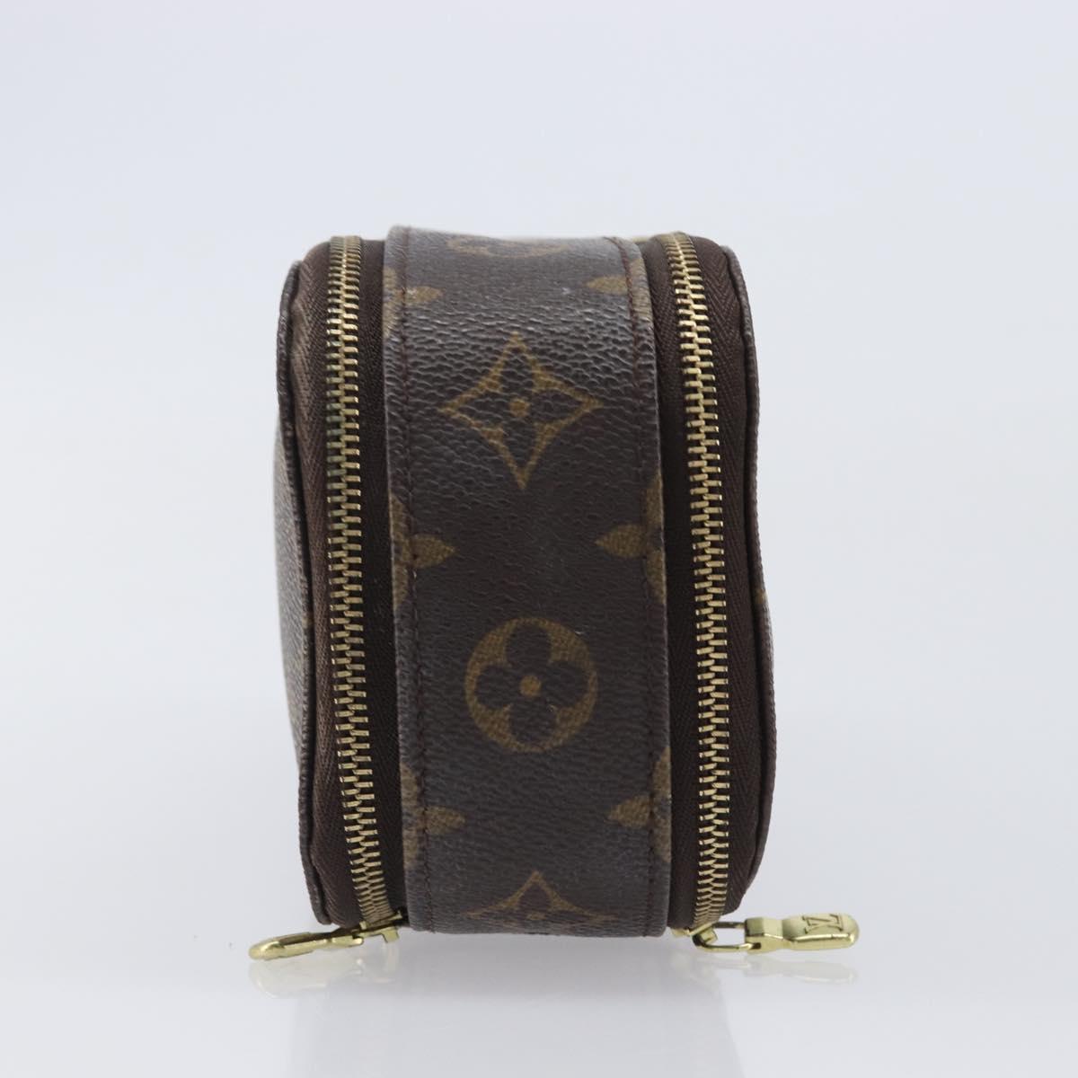 LOUIS VUITTON Monogram Trousse Brush MG Cosmetic Pouch M47505 LV Auth 208767
