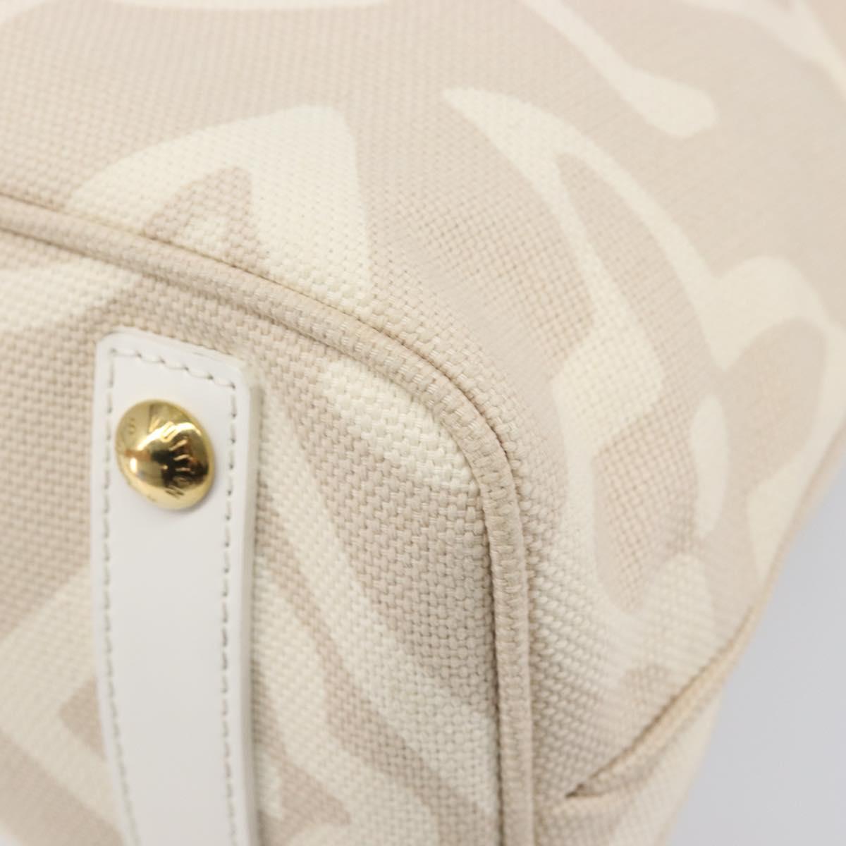 LOUIS VUITTON Cruise Line Taicienne PM Tote Bag Canvas Sabre M95674 Auth 208784V