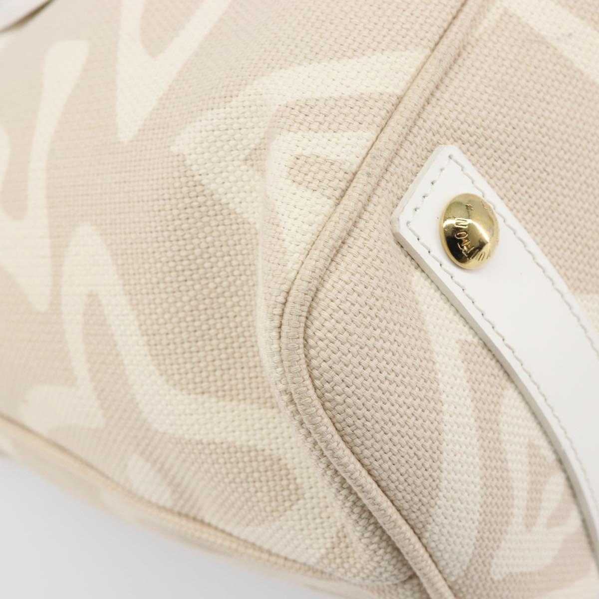 LOUIS VUITTON Cruise Line Taicienne PM Tote Bag Canvas Sabre M95674 Auth 208784V