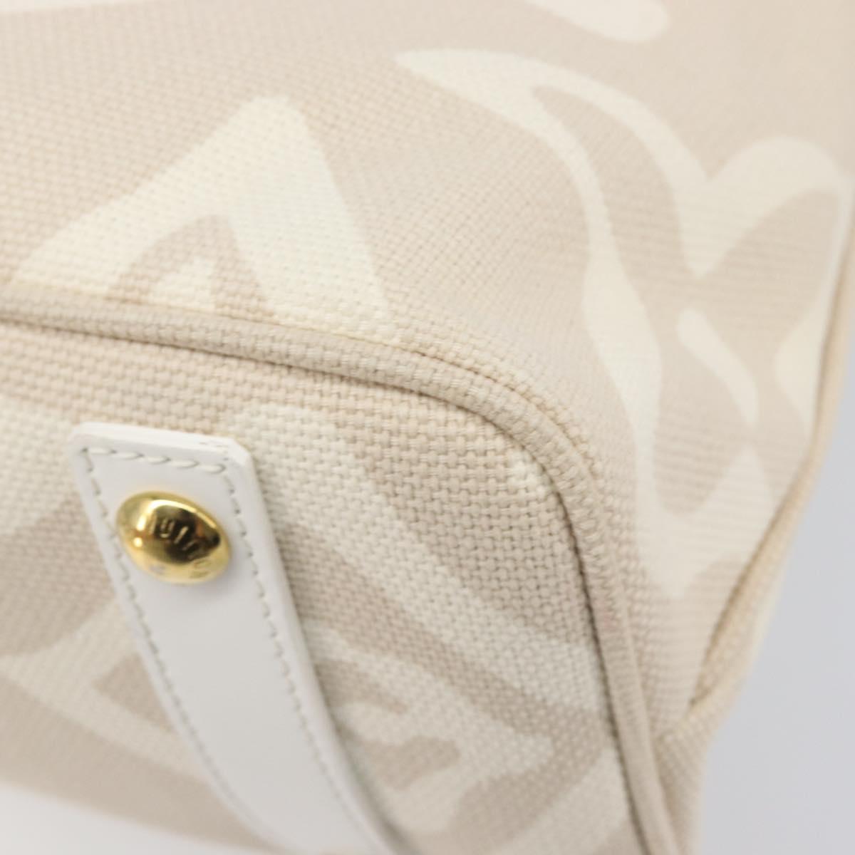 LOUIS VUITTON Cruise Line Taicienne PM Tote Bag Canvas Sabre M95674 Auth 208784V