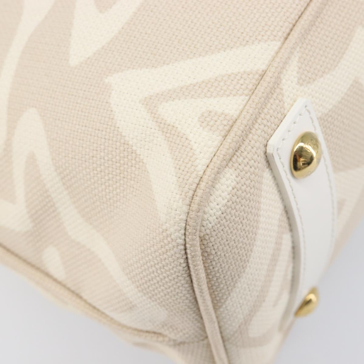 LOUIS VUITTON Cruise Line Taicienne PM Tote Bag Canvas Sabre M95674 Auth 208784V