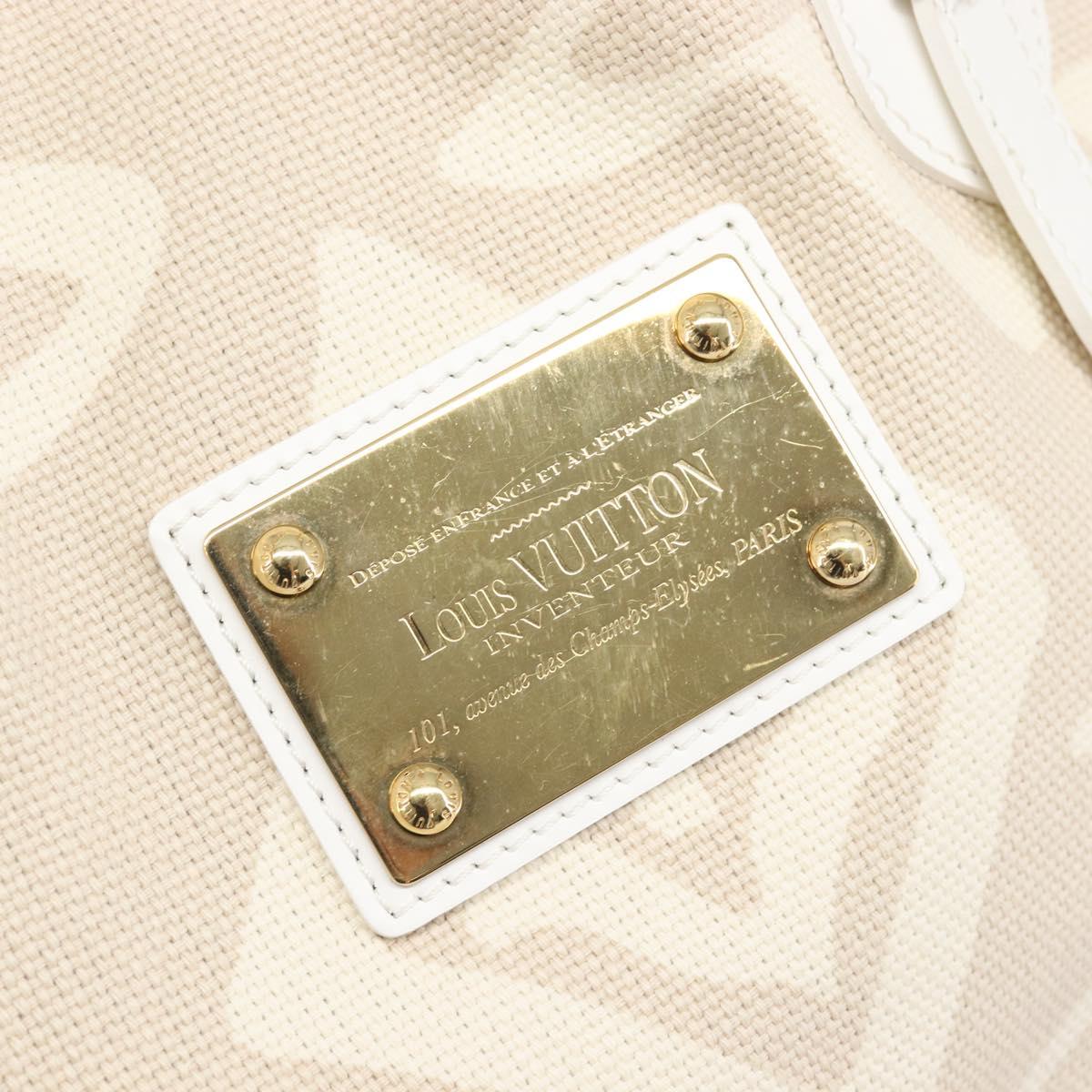 LOUIS VUITTON Cruise Line Taicienne PM Tote Bag Canvas Sabre M95674 Auth 208784V