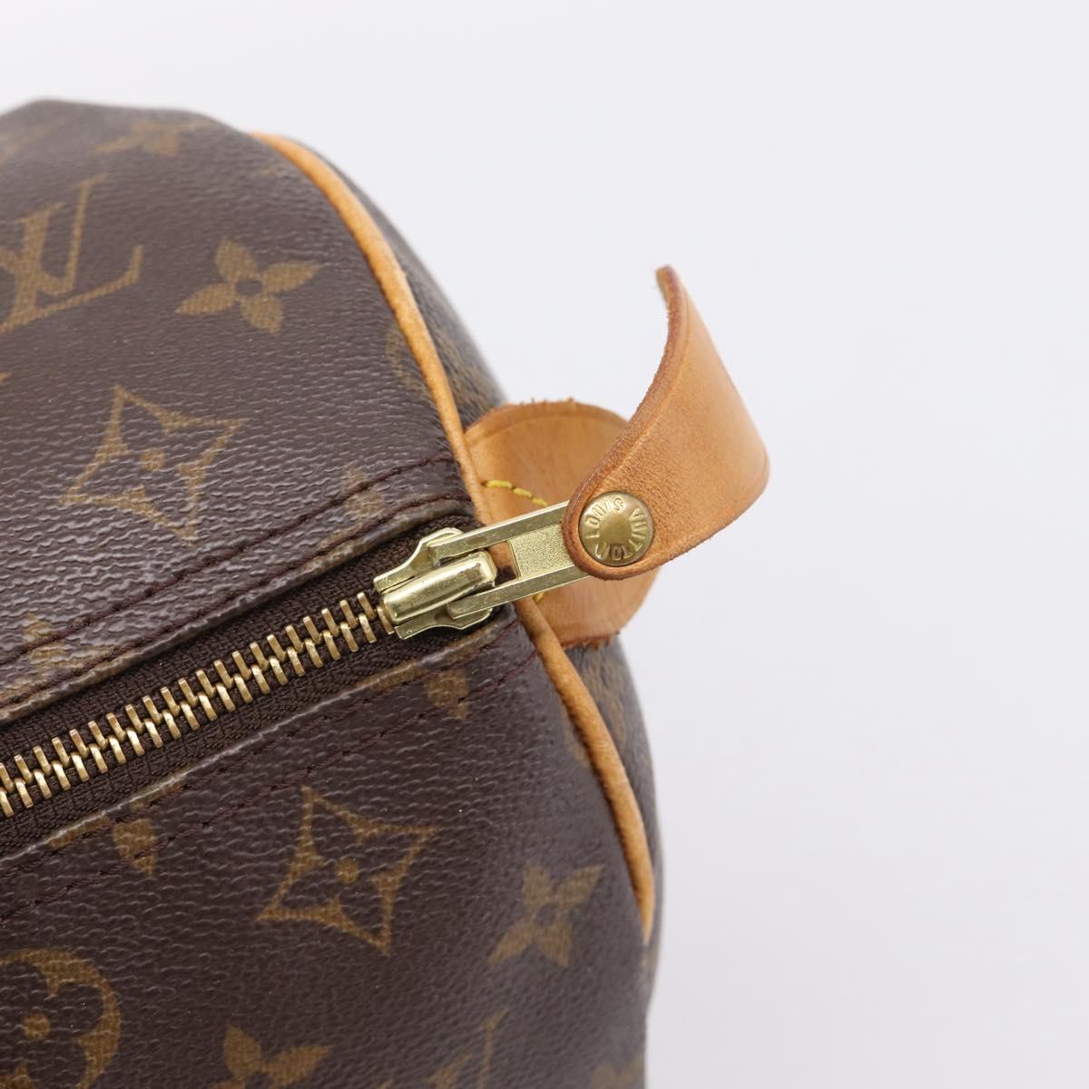 LOUIS VUITTON Monogram Speedy 30 Hand Bag M41526 LV Auth 208803V