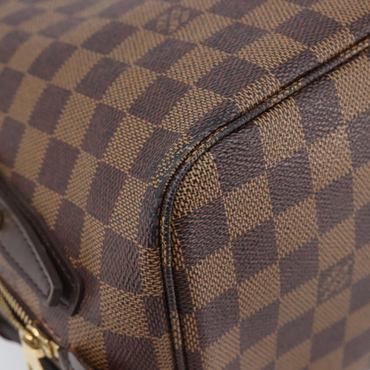 LOUIS VUITTON Damier Ebene Hippo Rivington Shoulder Bag N41108 LV Auth 208804SAM