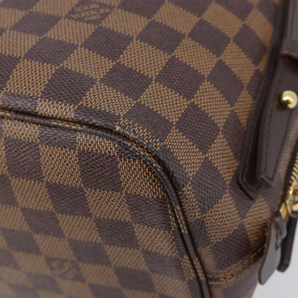 LOUIS VUITTON Damier Ebene Hippo Rivington Shoulder Bag N41108 LV Auth 208804SAM