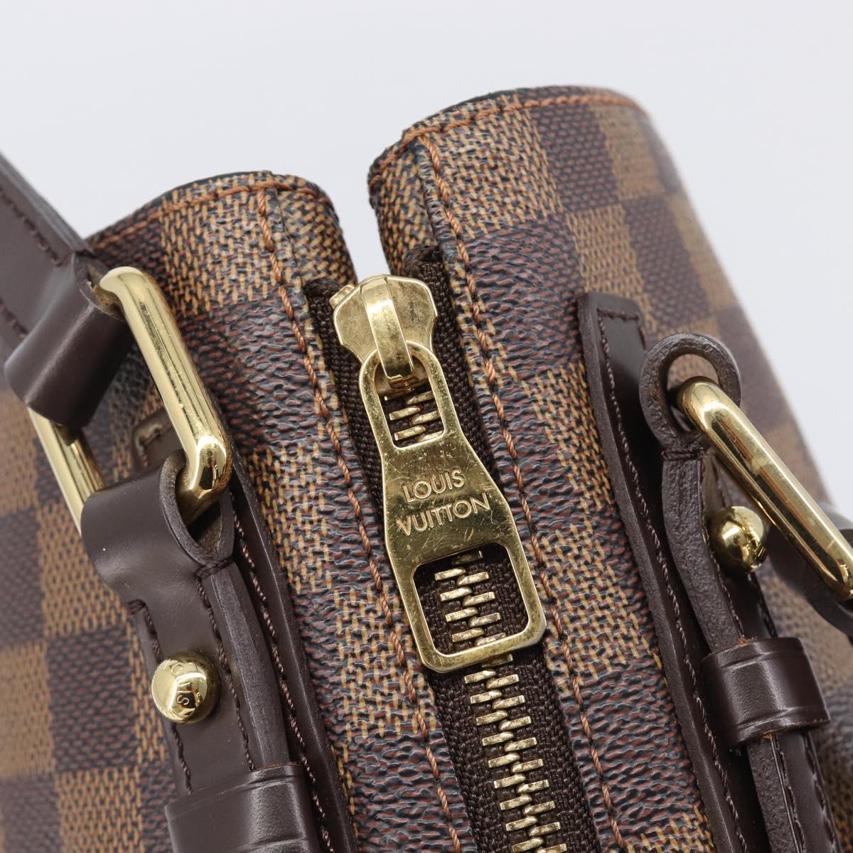 LOUIS VUITTON Damier Ebene Hippo Rivington Shoulder Bag N41108 LV Auth 208804SAM