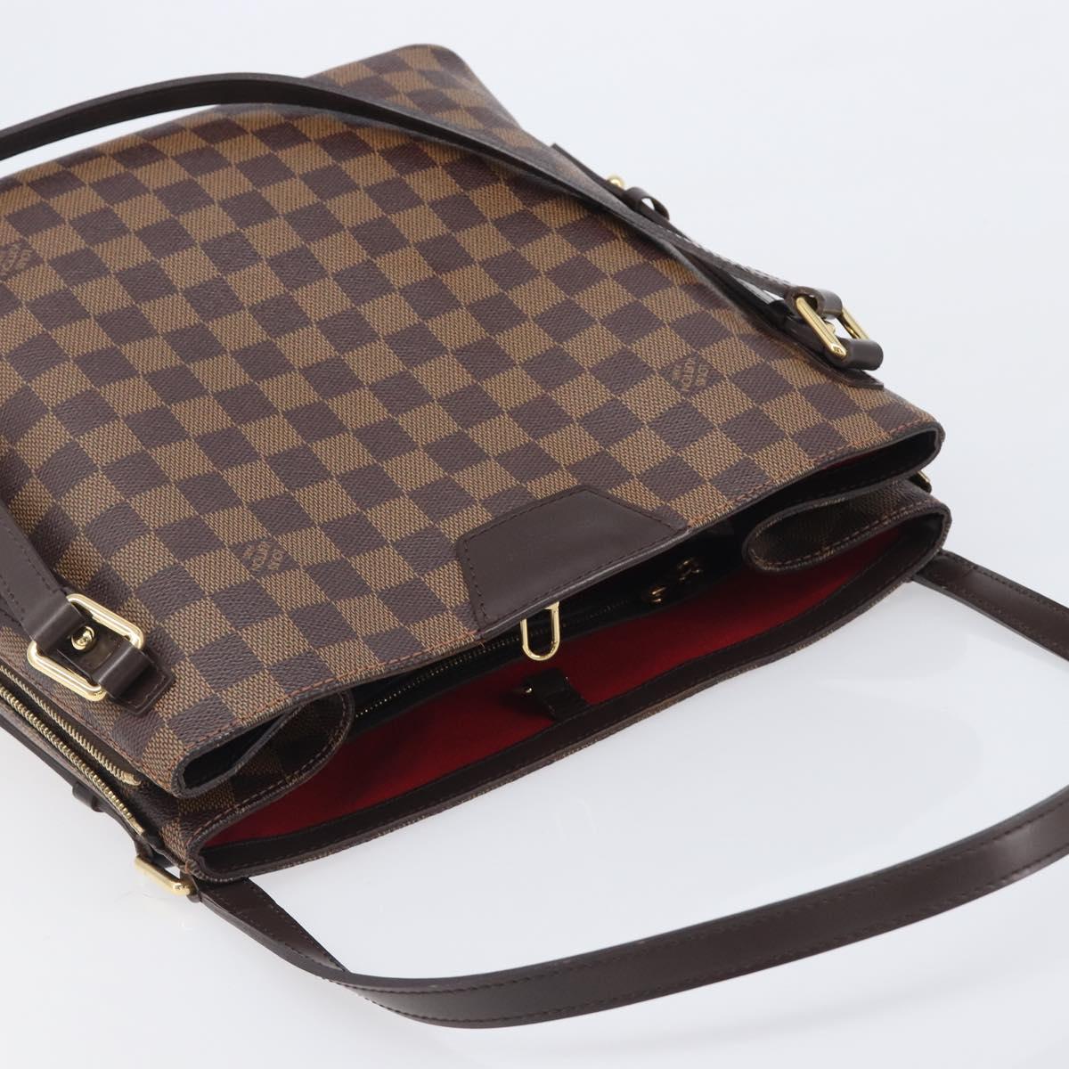 LOUIS VUITTON Damier Ebene Hippo Rivington Shoulder Bag N41108 LV Auth 208804SAM