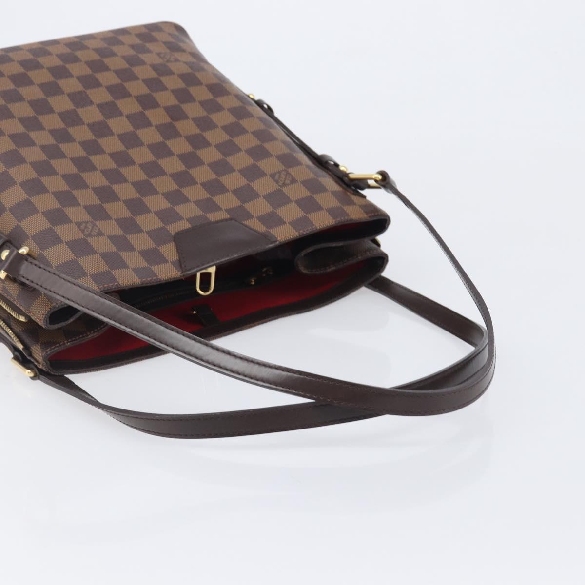 LOUIS VUITTON Damier Ebene Hippo Rivington Shoulder Bag N41108 LV Auth 208804SAM