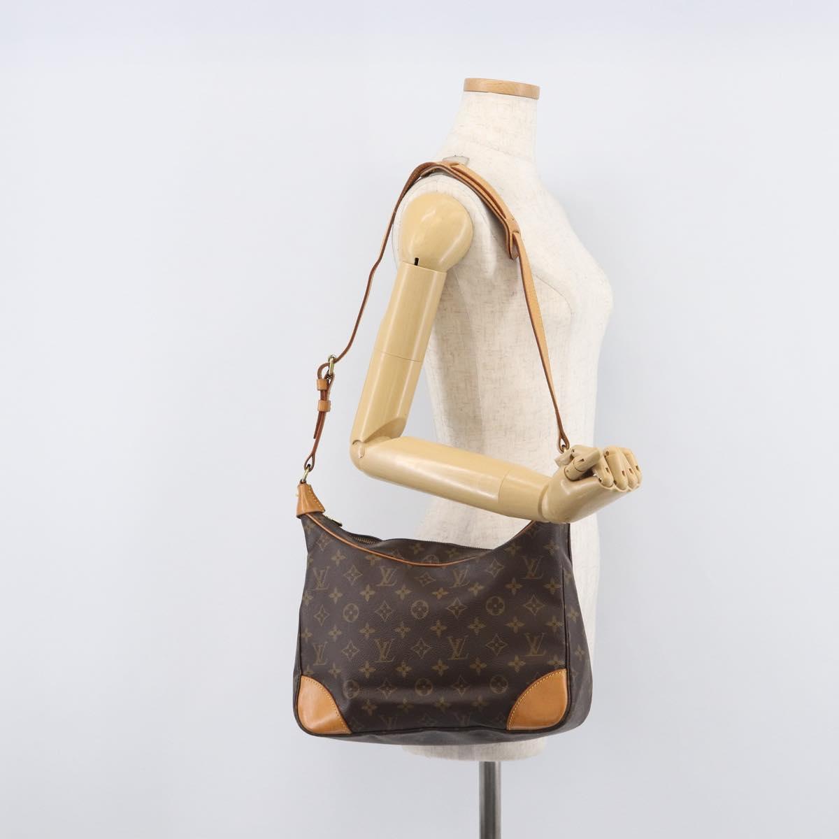 LOUIS VUITTON Monogram Boulogne 30 Shoulder Bag M51265 LV Auth 208808V