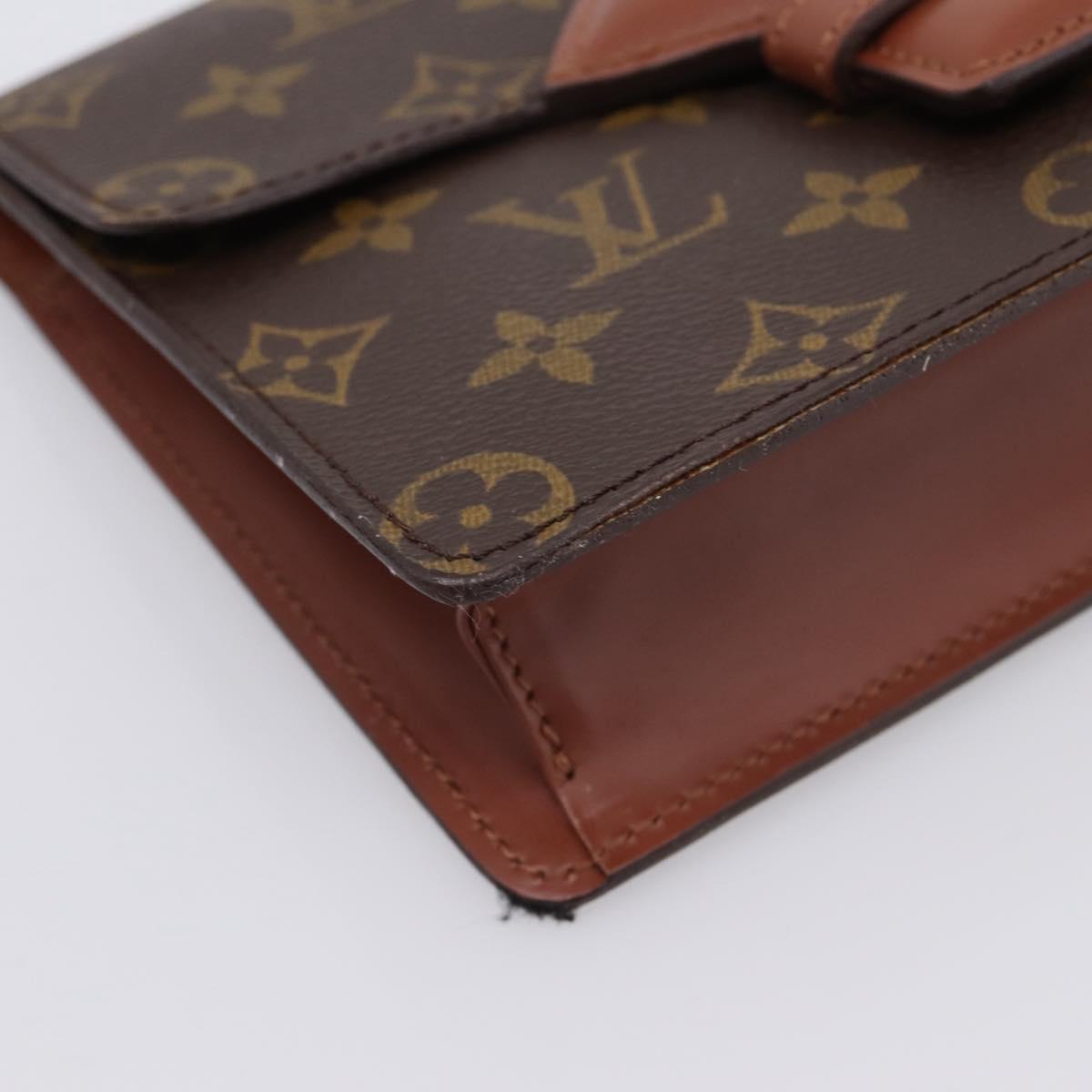 LOUIS VUITTON Monogram Chaillot Clutch Bag M51786 LV Auth 208814A