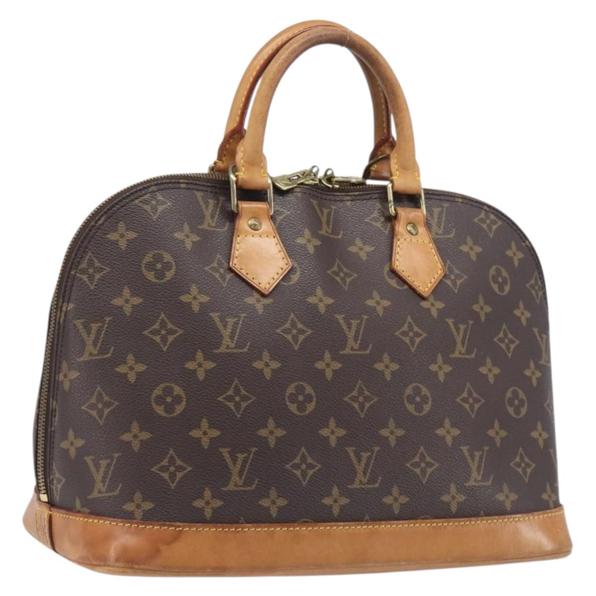 LOUIS VUITTON Monogram Alma PM Hand Bag M53151 LV Auth 208821