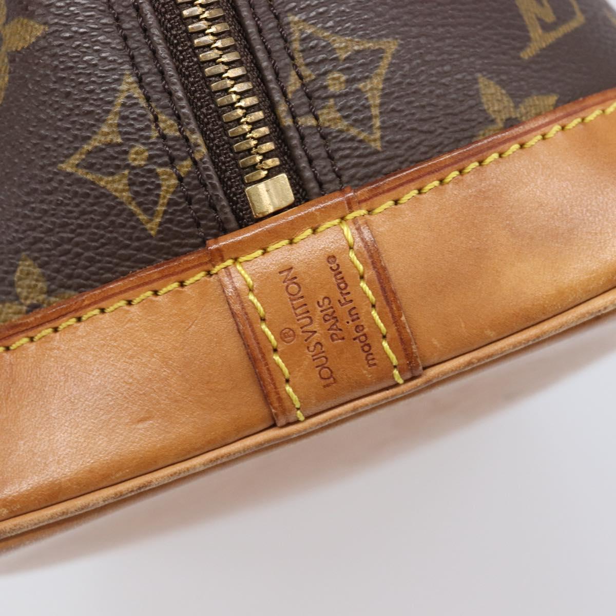 LOUIS VUITTON Monogram Alma PM Hand Bag M53151 LV Auth 208821