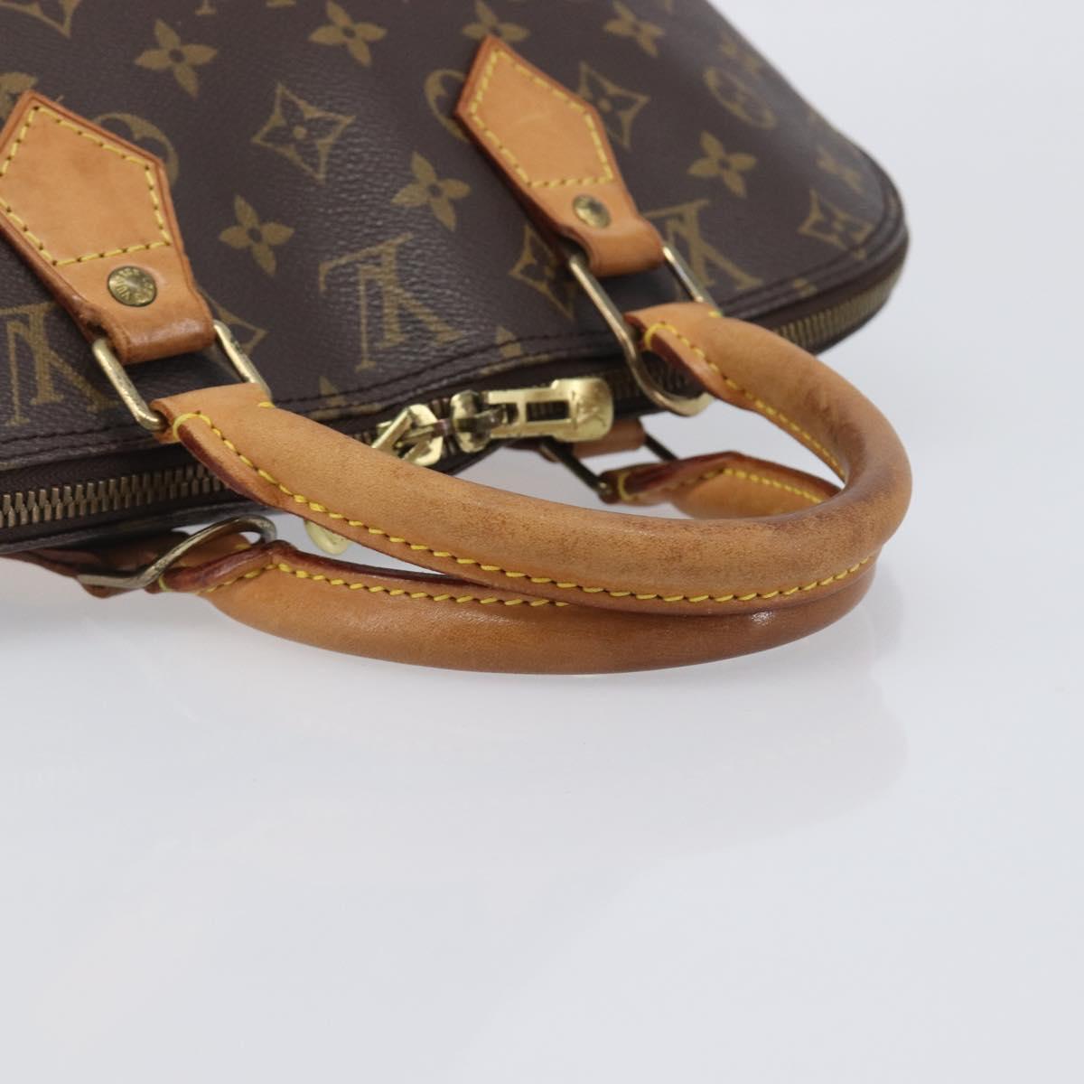 LOUIS VUITTON Monogram Alma PM Hand Bag M53151 LV Auth 208821