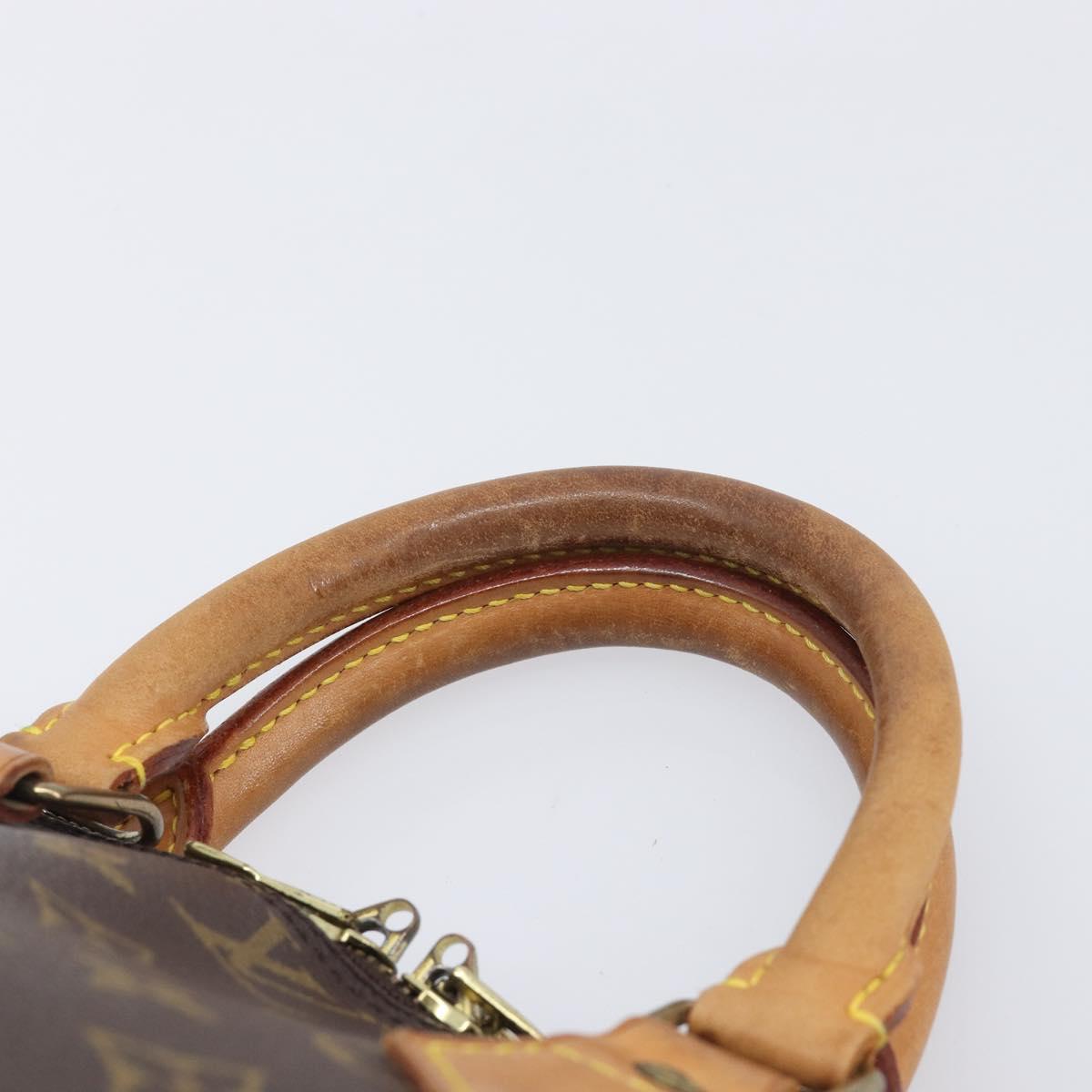 LOUIS VUITTON Monogram Alma PM Hand Bag M53151 LV Auth 208821