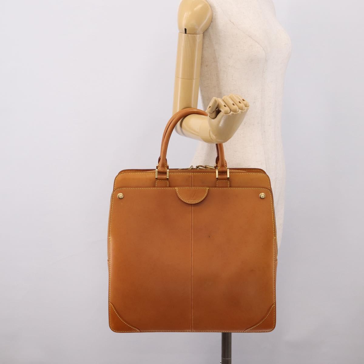 LOUIS VUITTON Nomad Negeb PM Hand Bag Beige M80317 LV Auth 208823