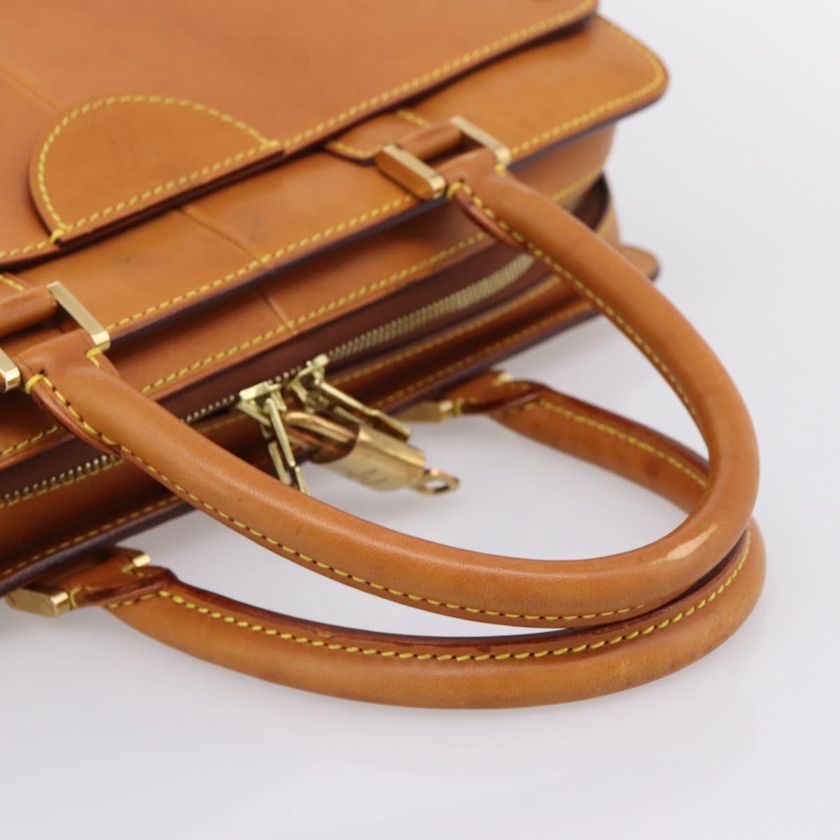 LOUIS VUITTON Nomad Negeb PM Hand Bag Beige M80317 LV Auth 208823
