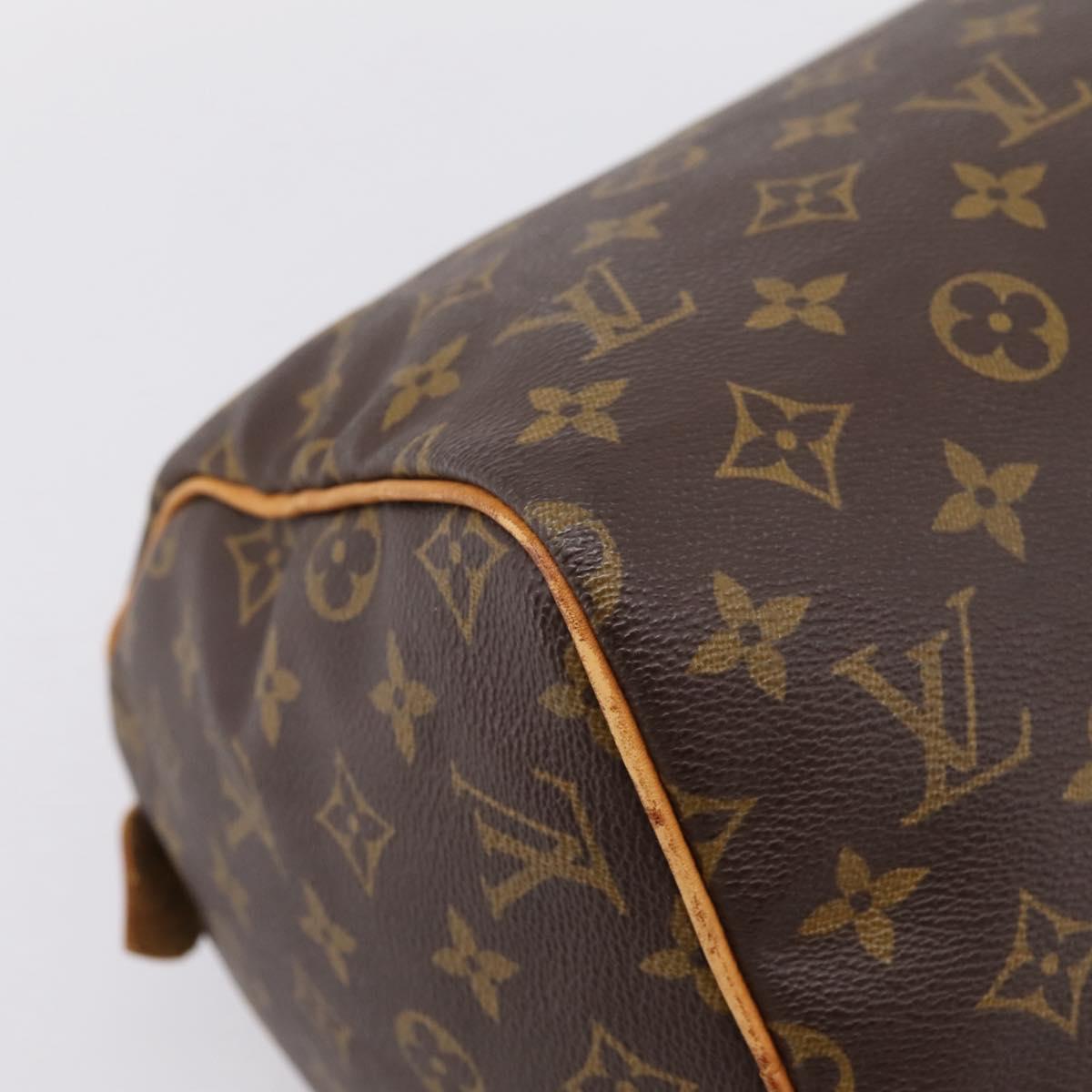 LOUIS VUITTON Monogram Speedy 30 Hand Bag M41526 LV Auth 208824V