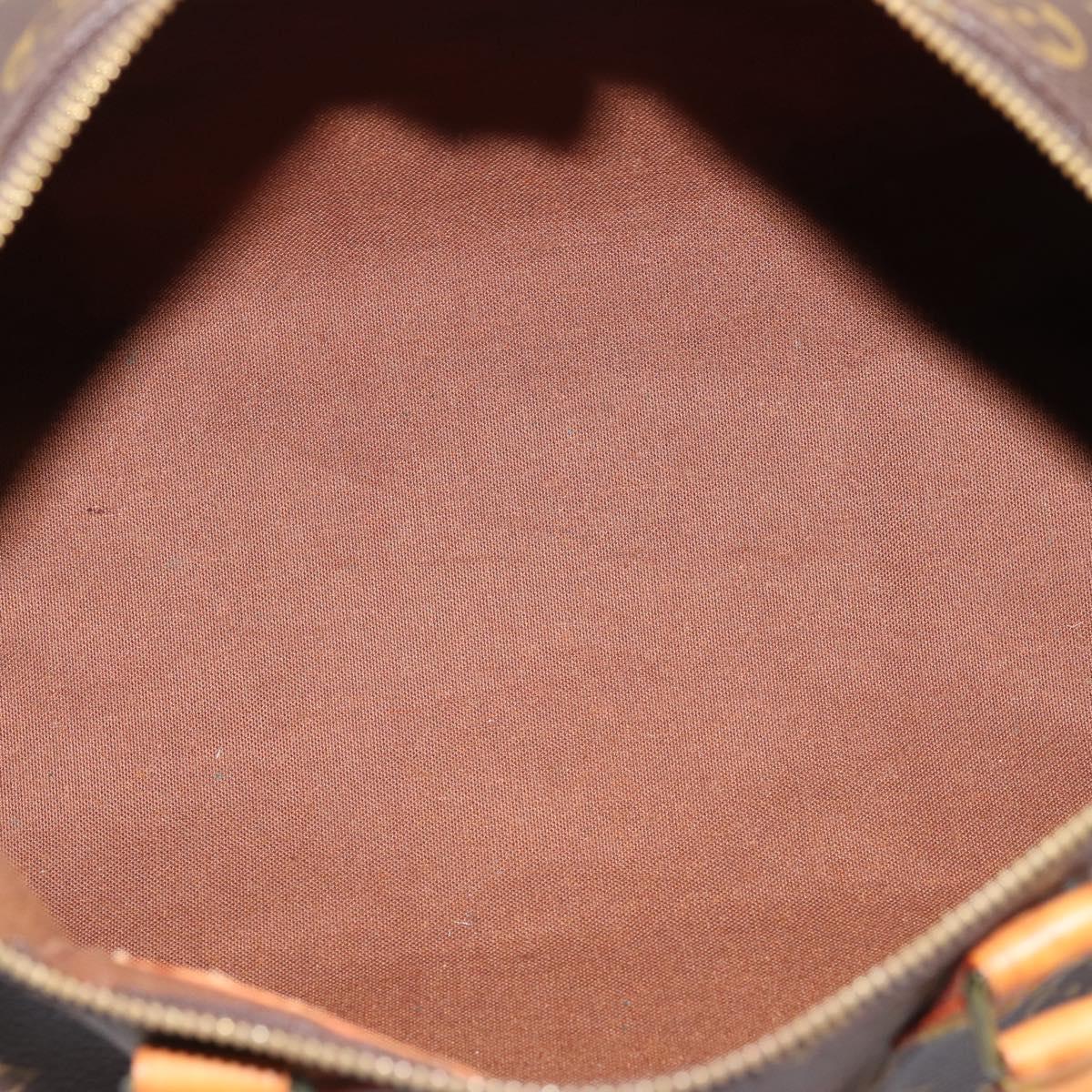 LOUIS VUITTON Monogram Speedy 30 Hand Bag M41526 LV Auth 208824V