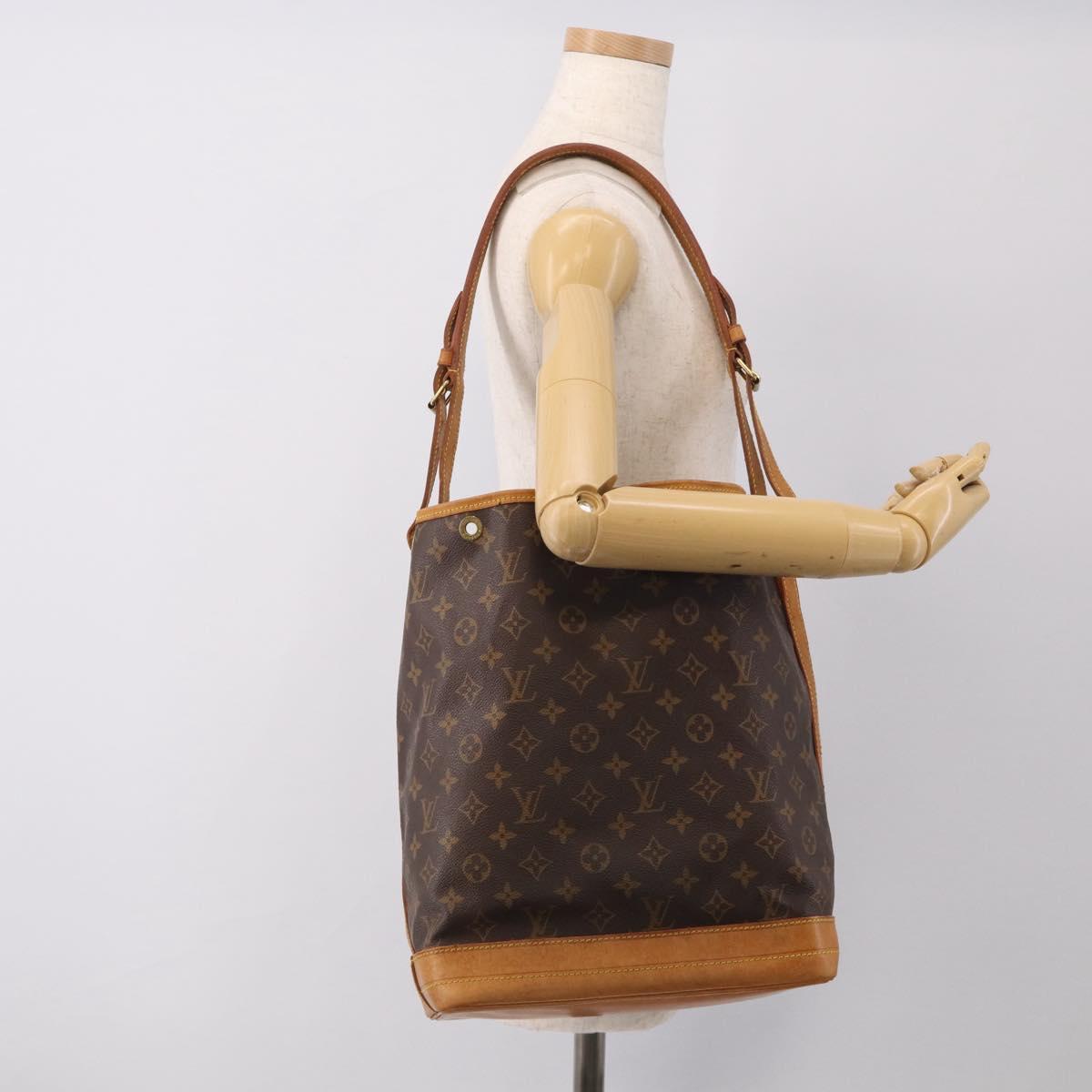LOUIS VUITTON Monogram Noe Shoulder Bag M42224 LV Auth 208825A
