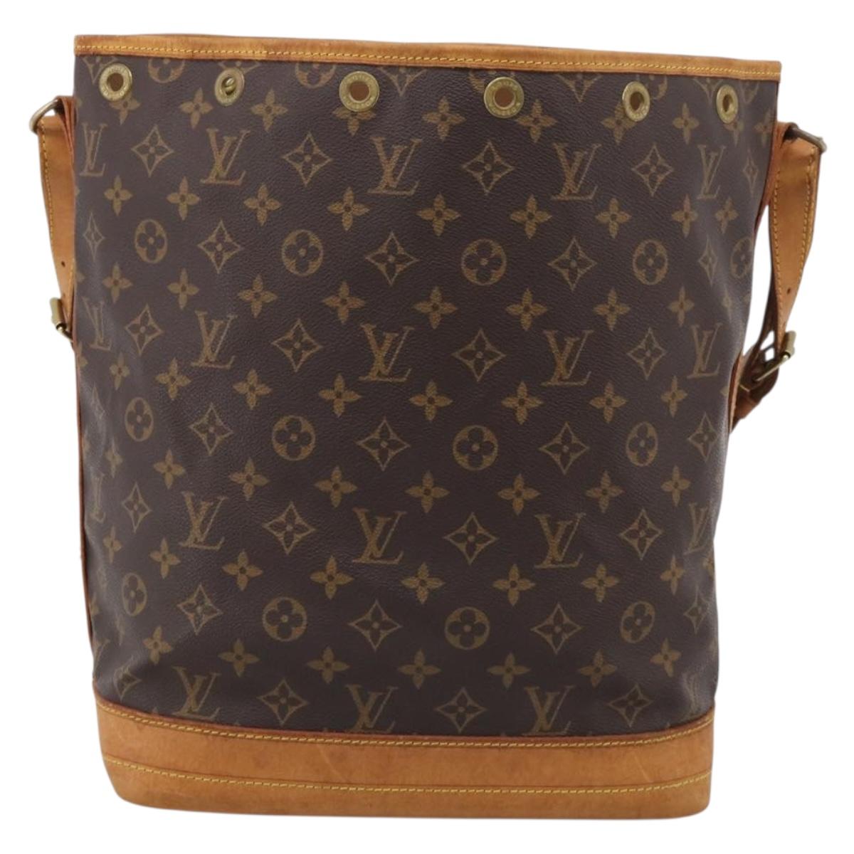 LOUIS VUITTON Monogram Noe Shoulder Bag M42224 LV Auth 208825A