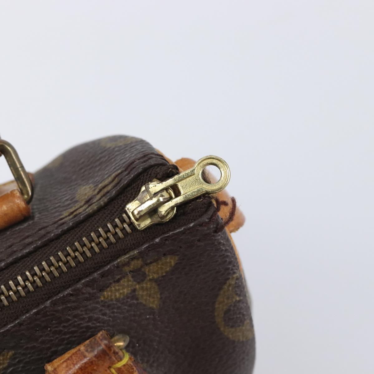 LOUIS VUITTON Monogram Mini Speedy Hand Bag M41534 LV Auth 208840